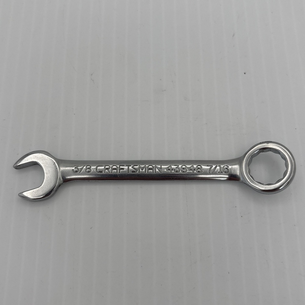 Craftsman 43948 - Ignition Combination Wrench 3/8" - 7/16"